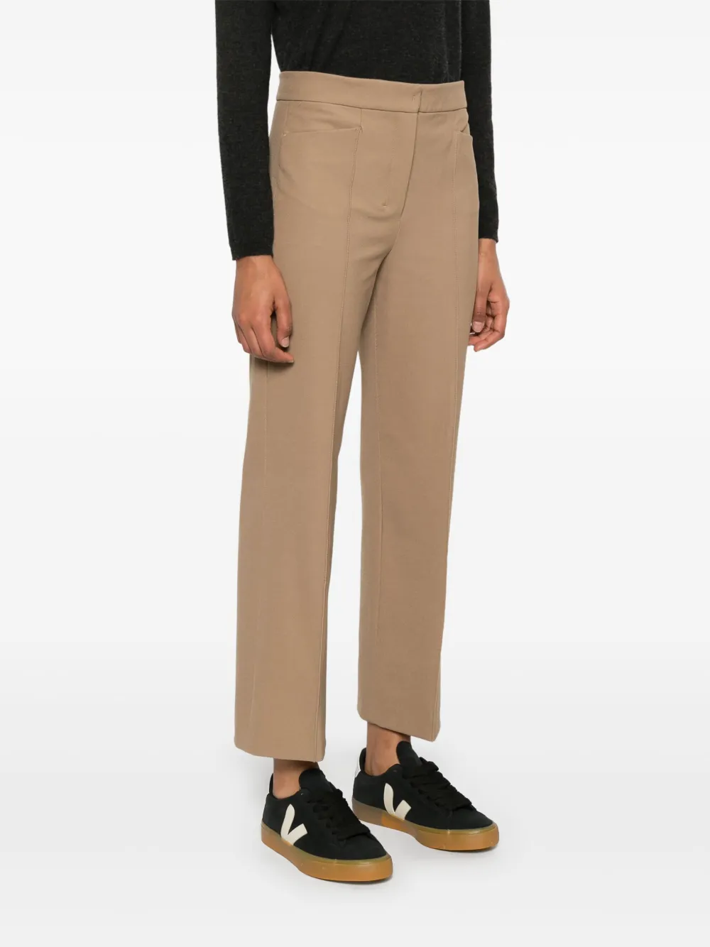 Shop 's Max Mara Zemira Trousers In Brown