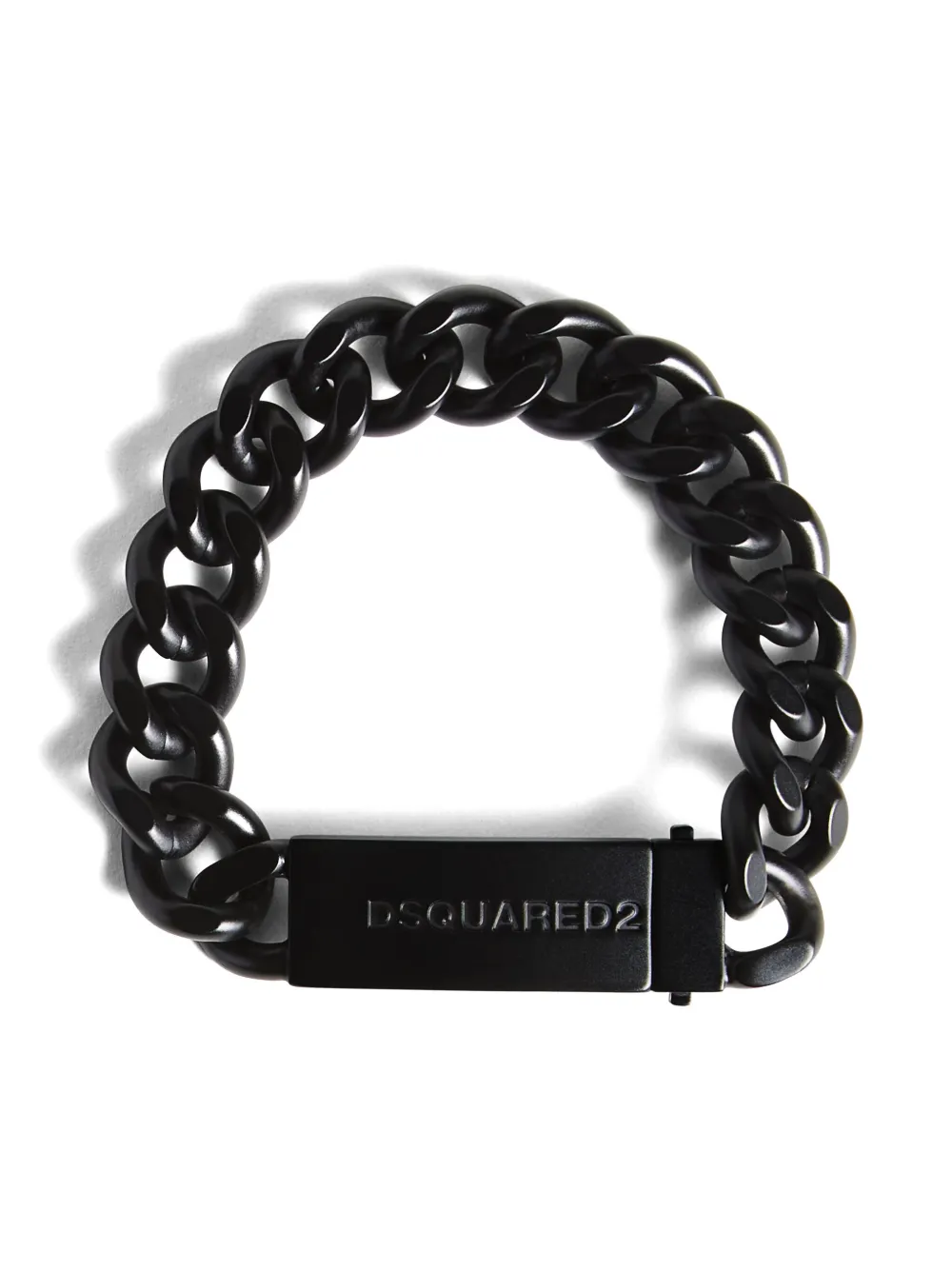 DSQUARED2 logo-engraved bracelet | Black | Image 1