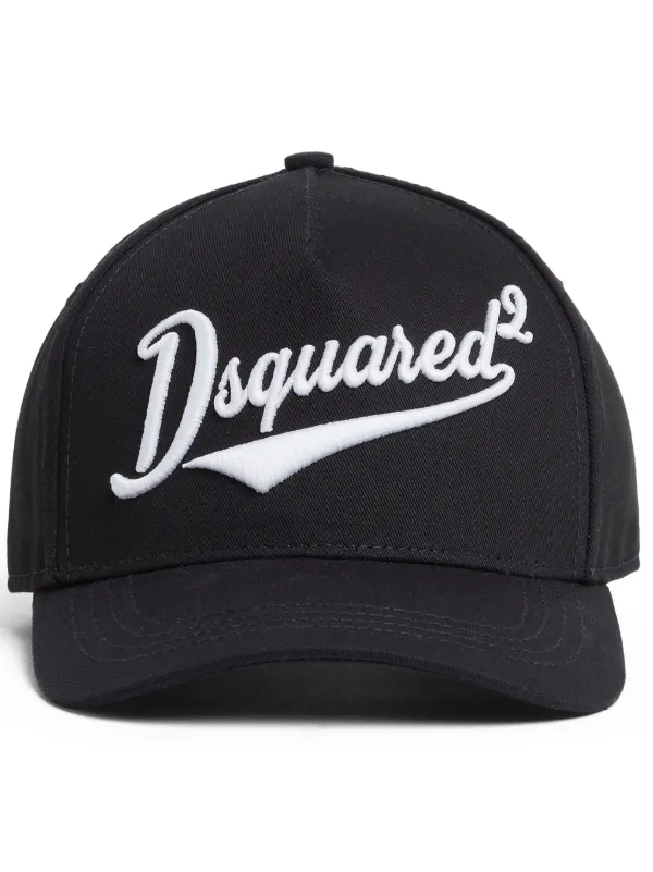 新品】 ディースクエアード DSQUARED2 帽子 ブラック キャップ 黒 