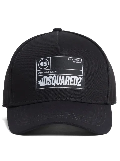 DSQUARED2 logo patch baseball cap