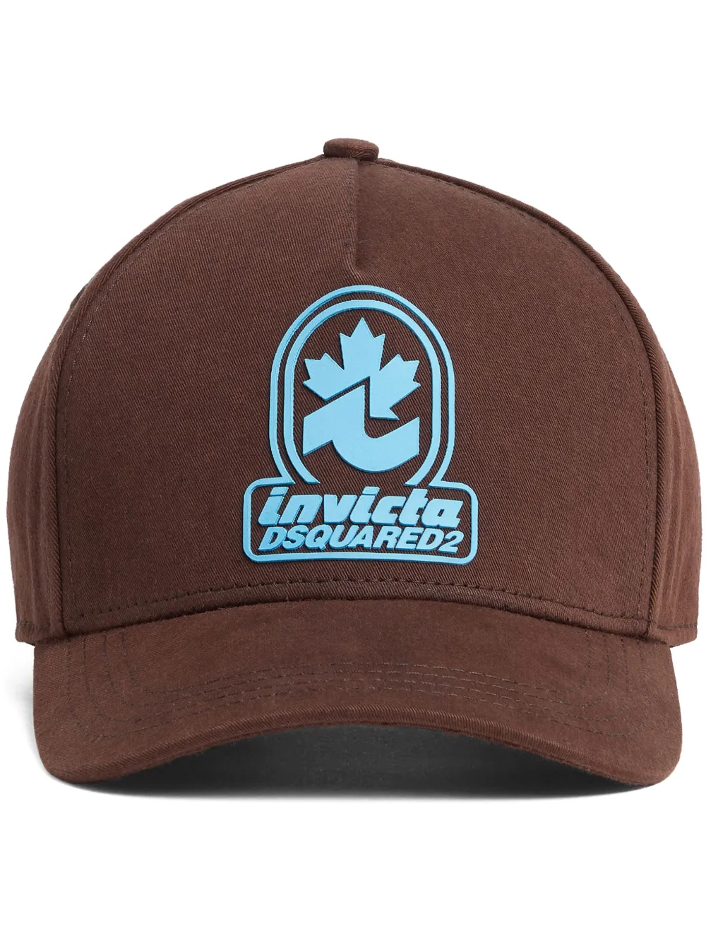 DSQUARED2 logo applique baseball cap | Brown | Image 1