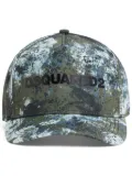 DSQUARED2 logo-print cap - Green