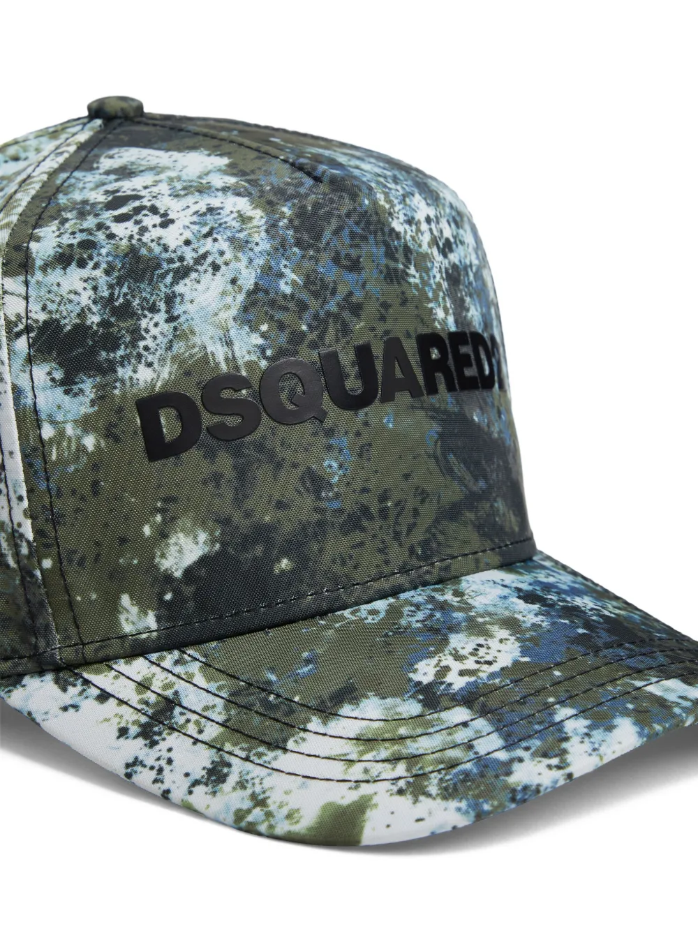 DSQUARED2 Pet met logoprint Groen