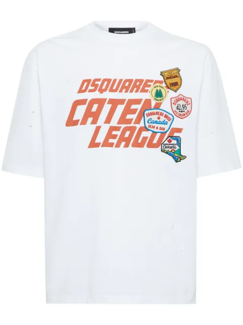 DSQUARED2 patch-detail T-shirt