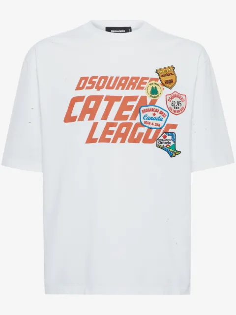 DSQUARED2 patch-detail T-shirt