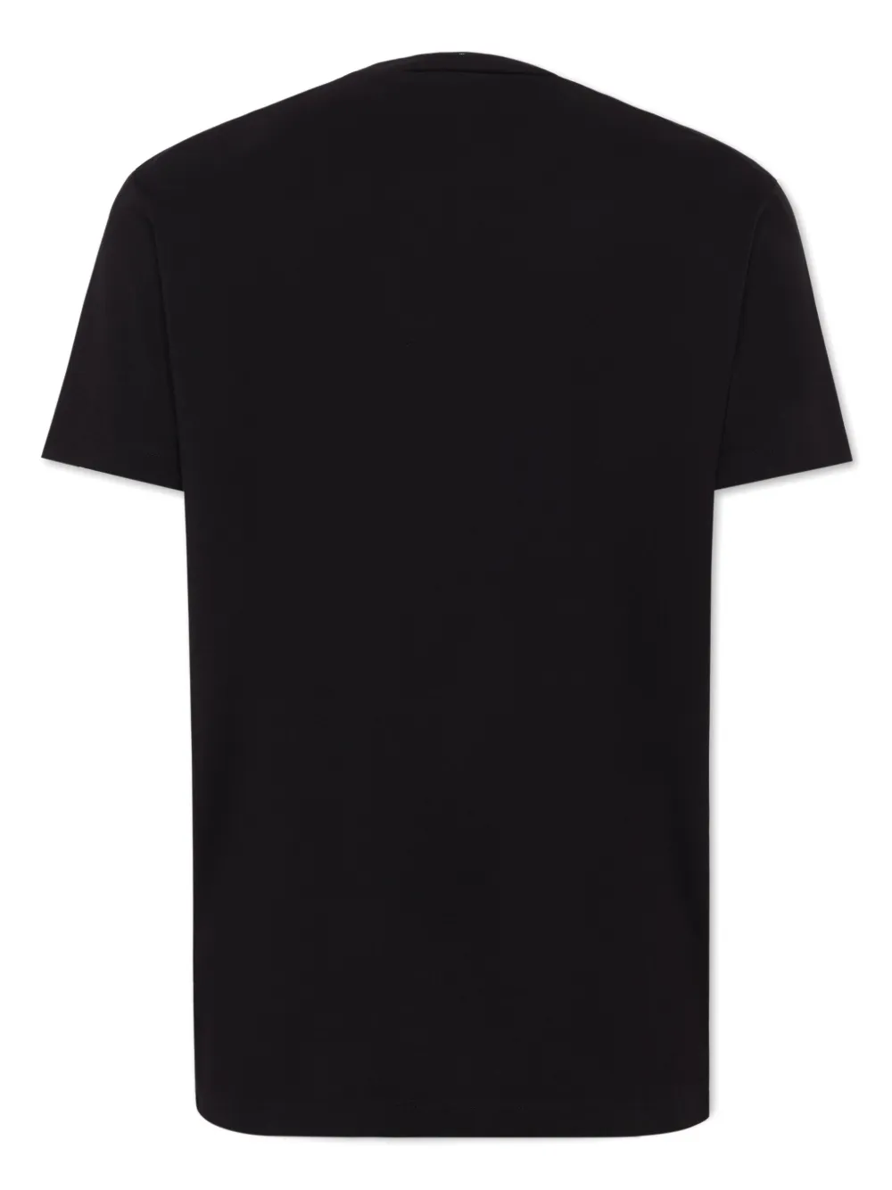 DSQUARED2 logo-patch T-shirt - Zwart