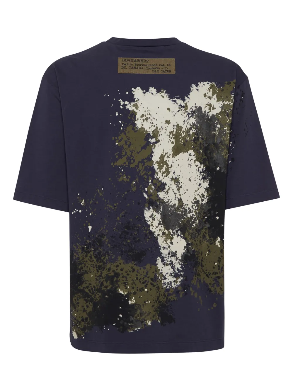 DSQUARED2 paint-splatter T-shirt | T-Shirts | Image 2
