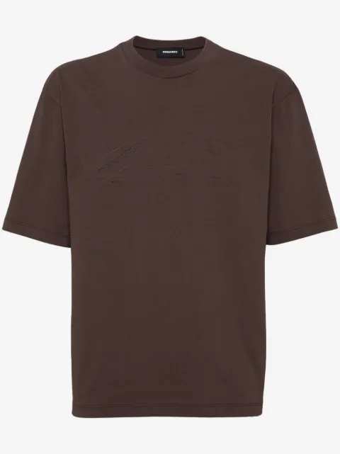 DSQUARED2 playera con logo en relieve