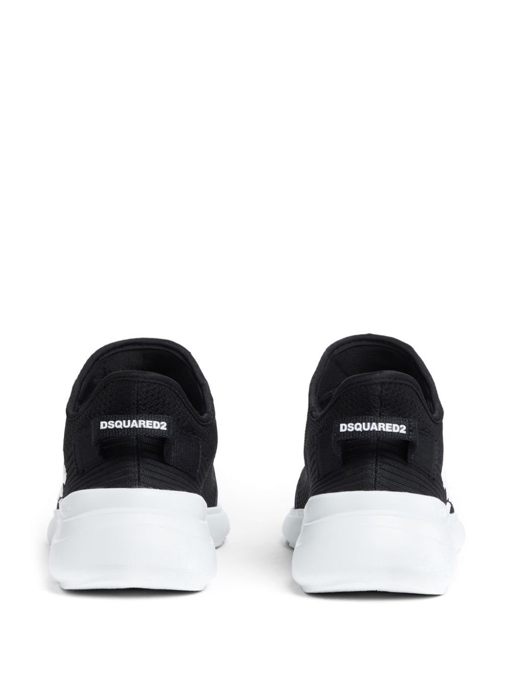 DSQUARED2 embossed-logo sneakers Black