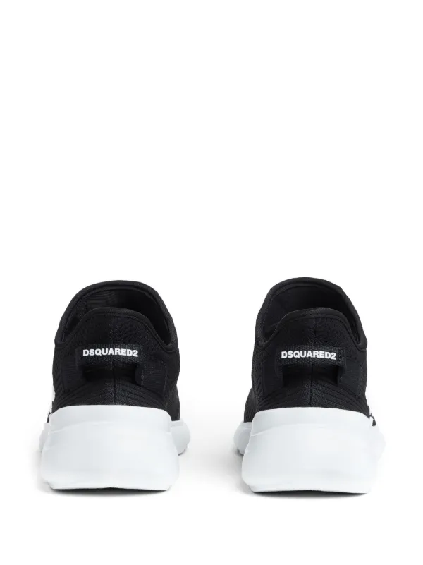 DSQUARED2 Icon embossed-logo Sneakers | Black | FARFETCH