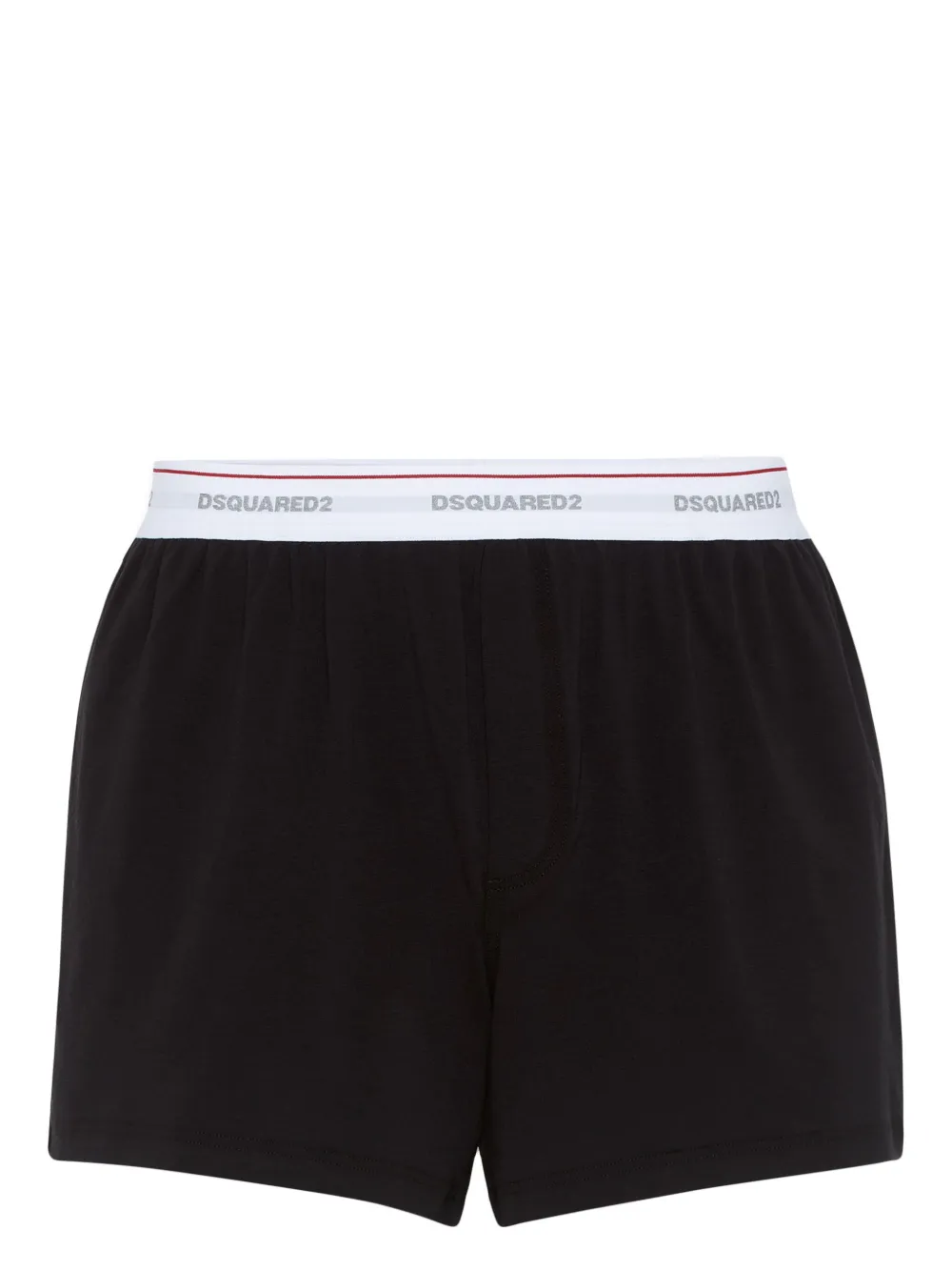 DSQUARED2 elasticated-waistband boxer shorts | Black | Image 1