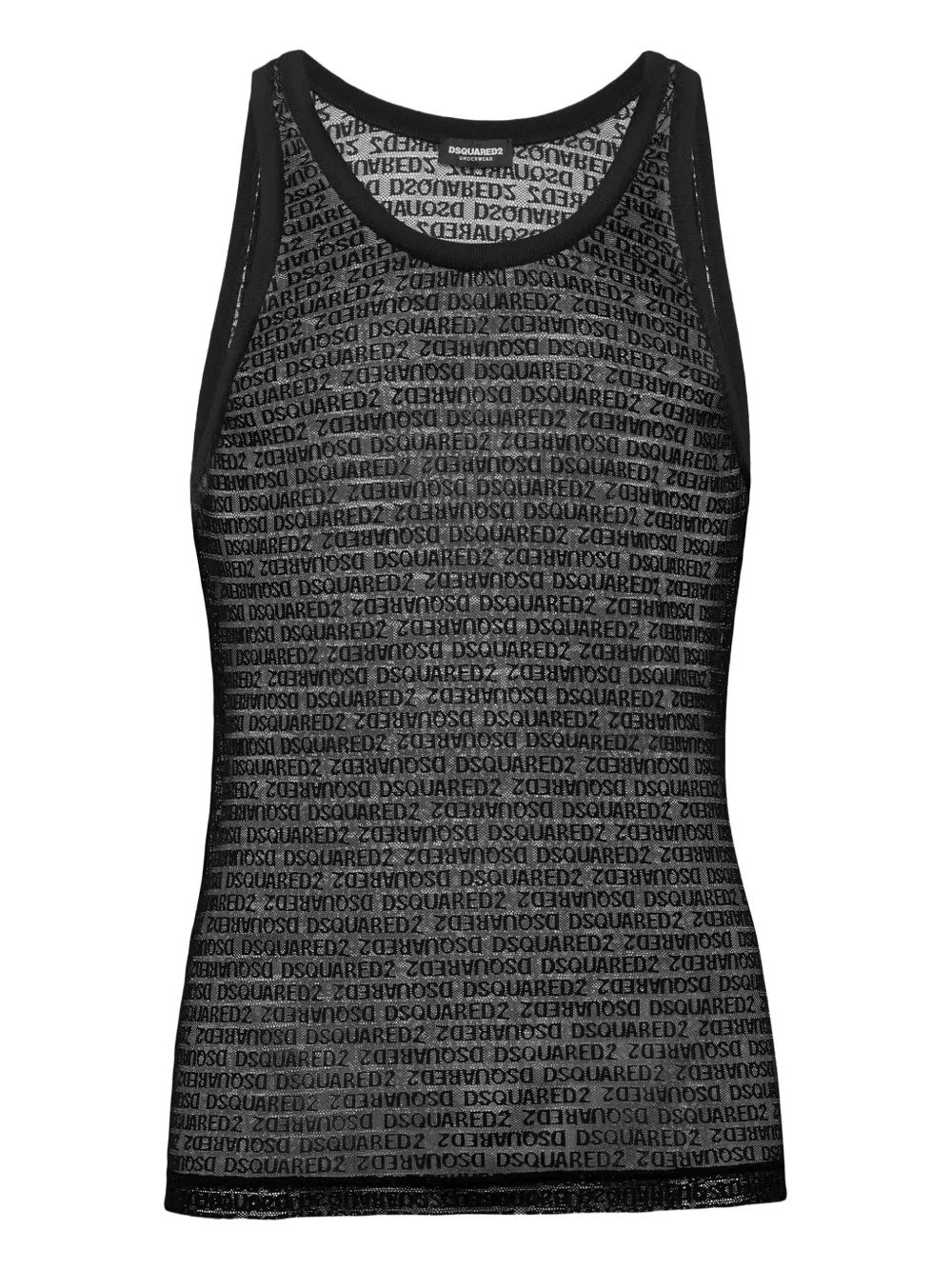 DSQUARED2 Heritage tank top | Black | Image 1