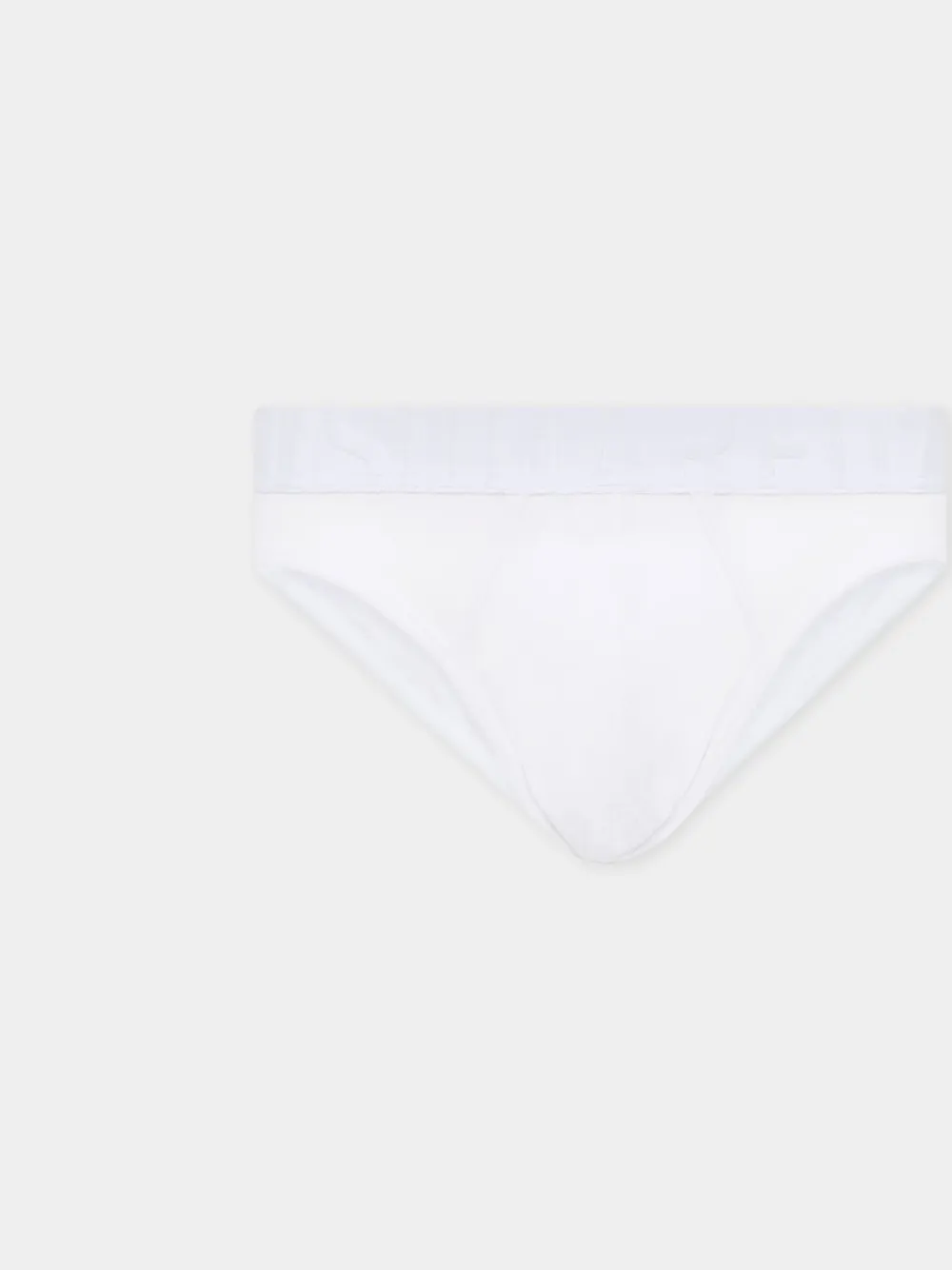 Dsquared2 Logo-waistband Briefs In White