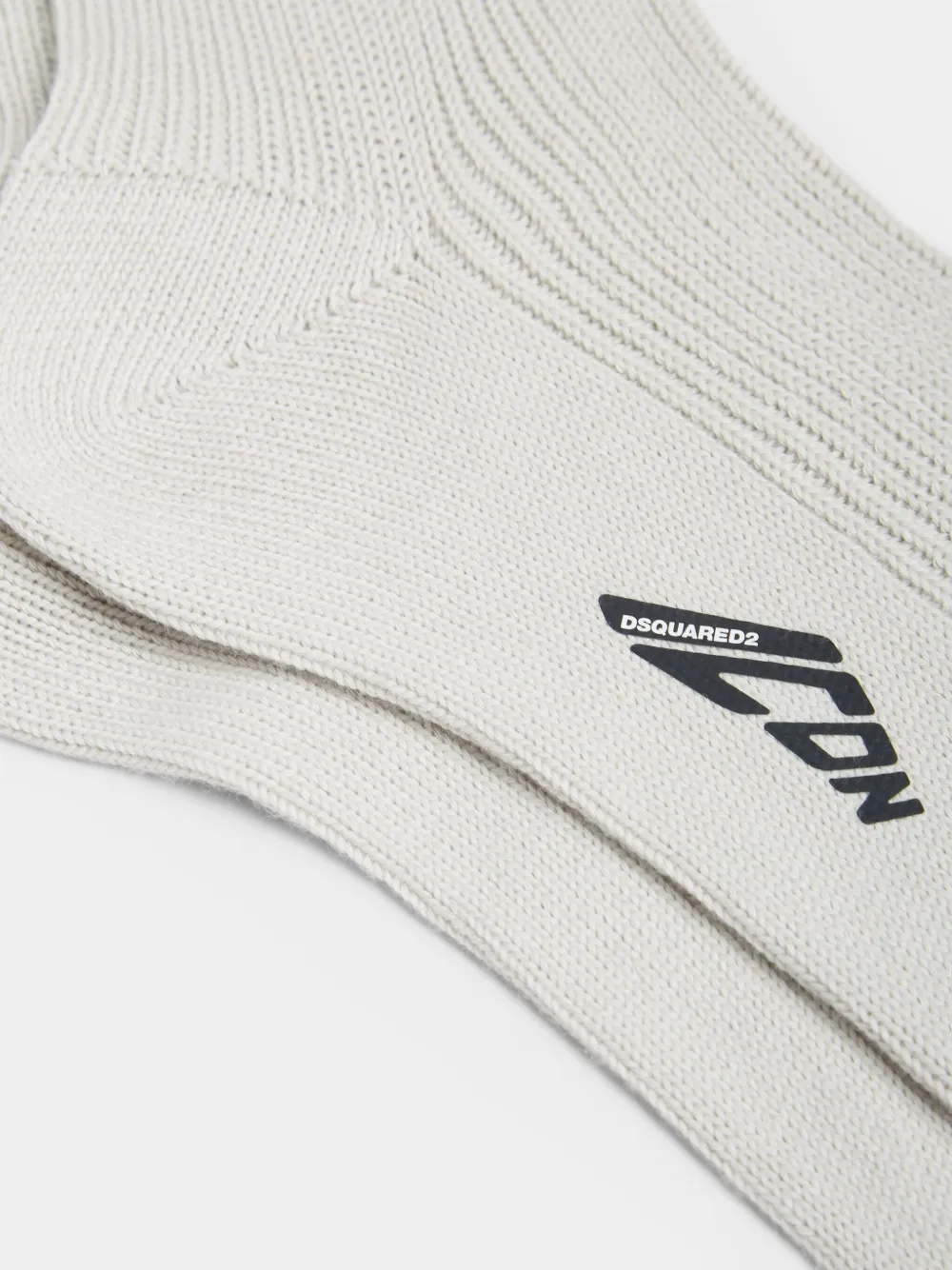 Dsquared2 Icon Cotton Socks In White