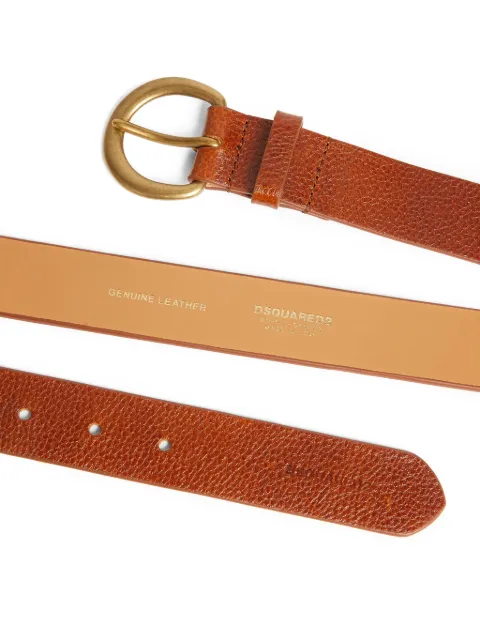 DSQUARED2 logo-embossed leather belt BEW063612904543 - 1