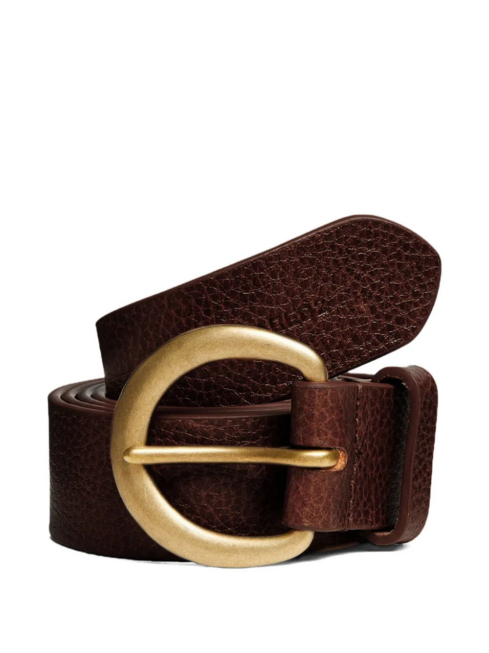 DSQUARED2 Riem met logo-reliëf - Bruin