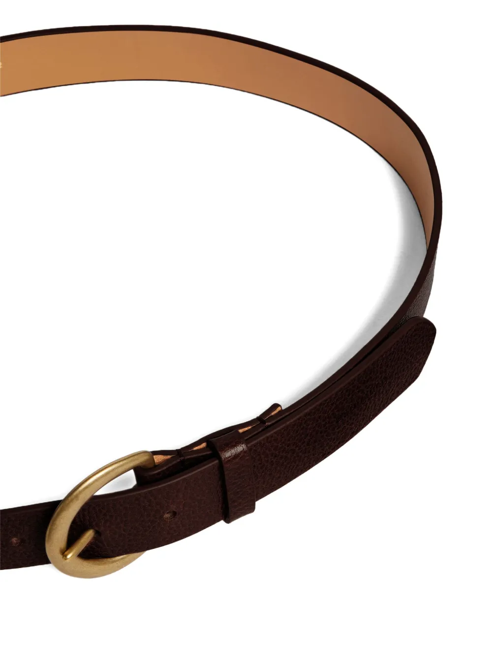 DSQUARED2 Riem met logo-reliëf Bruin
