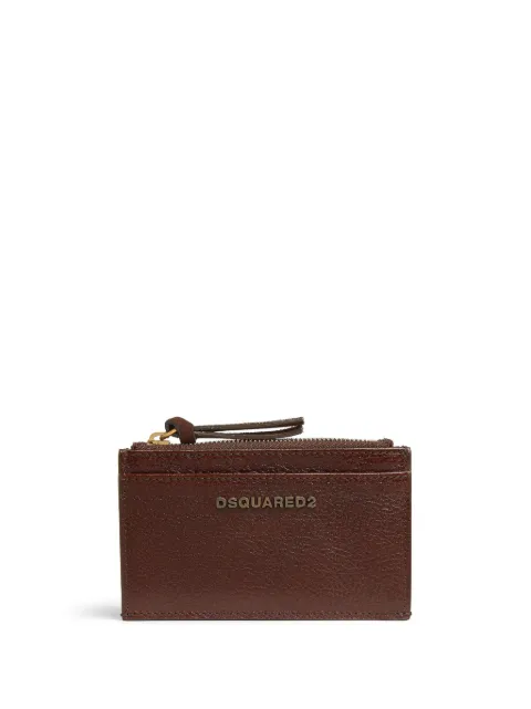 DSQUARED2 logo-plaque wallet 