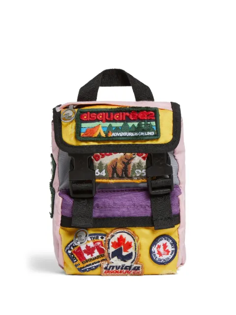DSQUARED2 x Invicta patch-detail backpack 