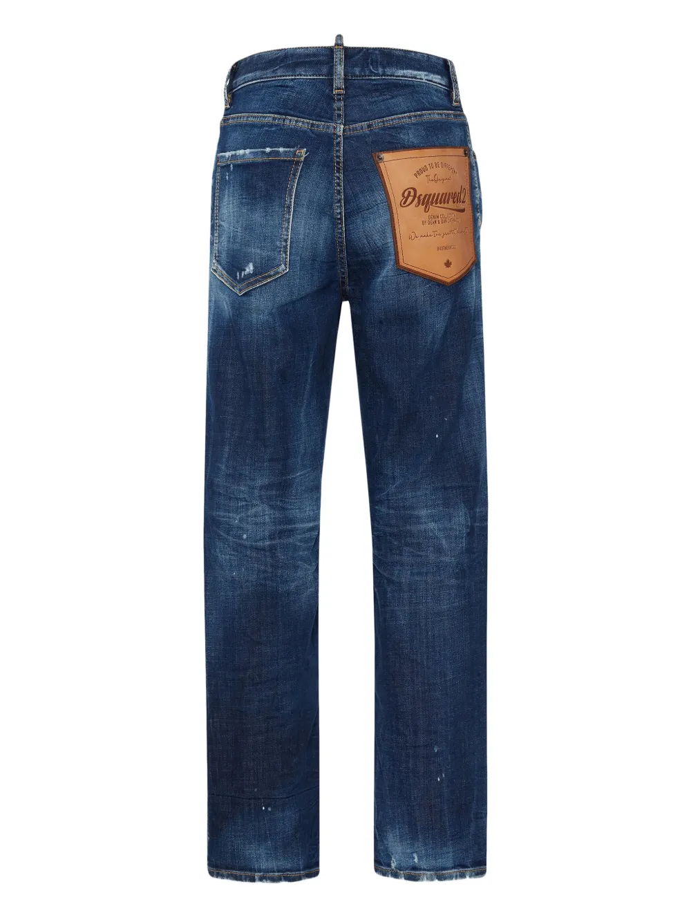 DSQUARED2 Straight jeans - Blauw