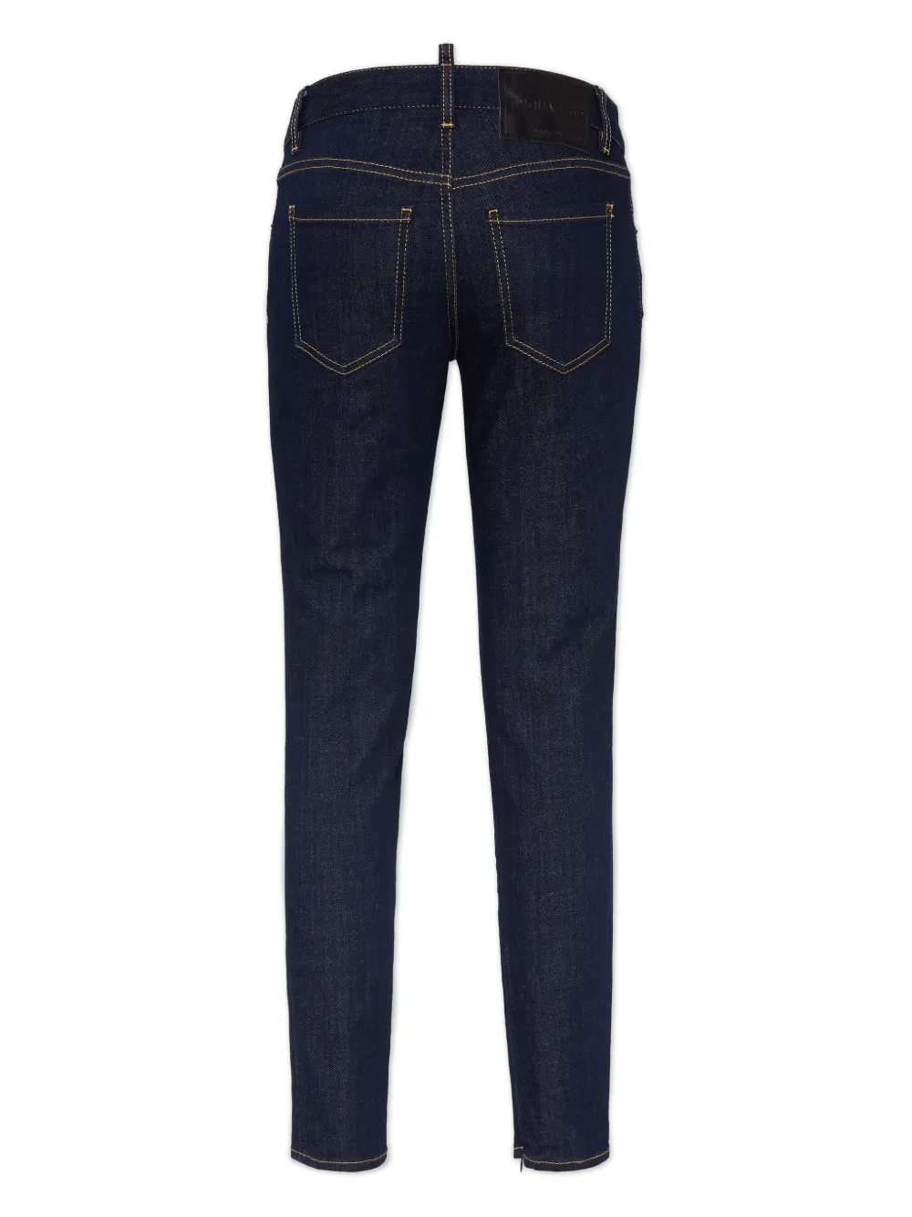 DSQUARED2 Jeans met contrasterend stiksel - Blauw