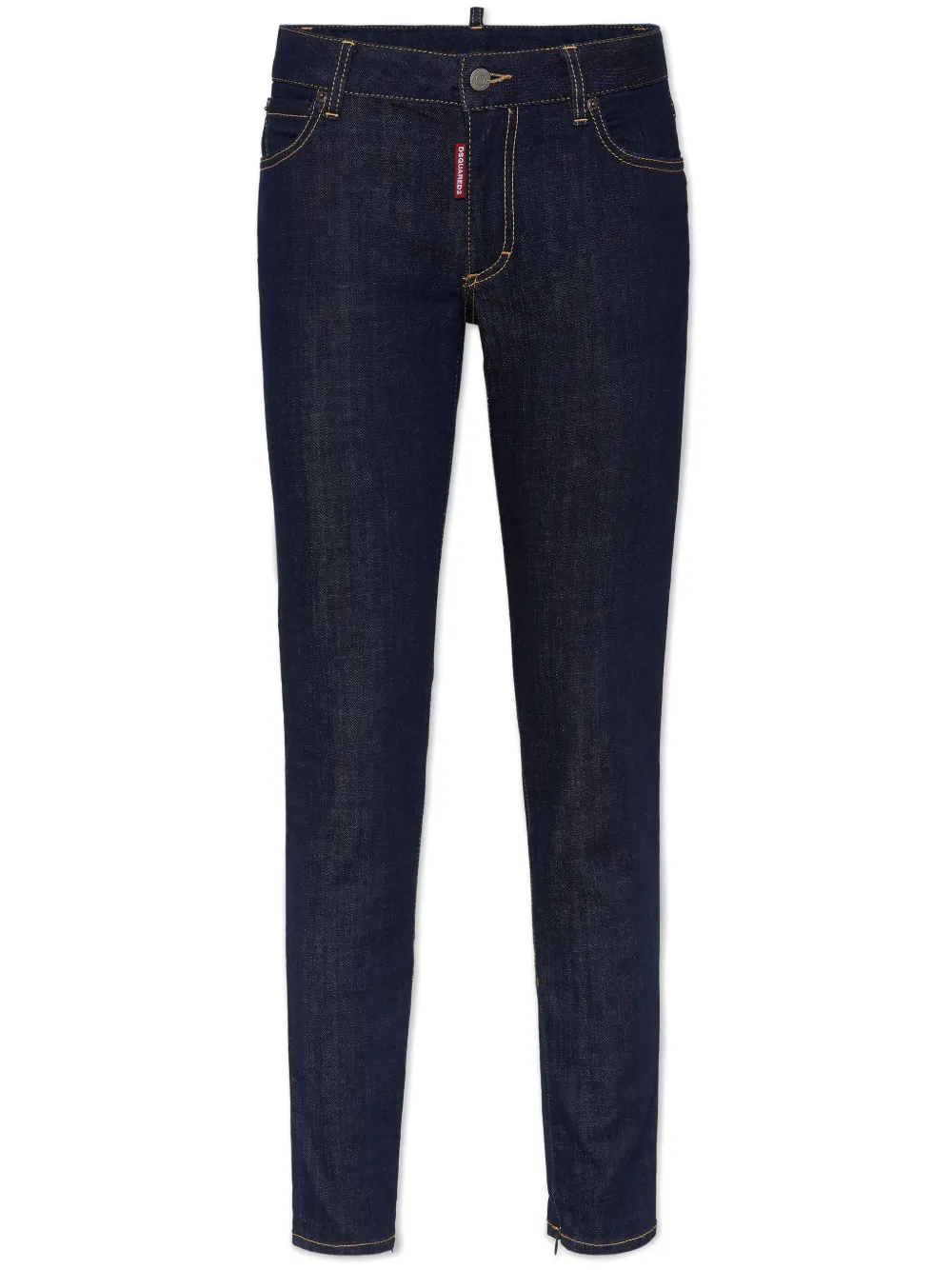 DSQUARED2 コントラストステッチ スキニージーンズ | ブルー | Image 1