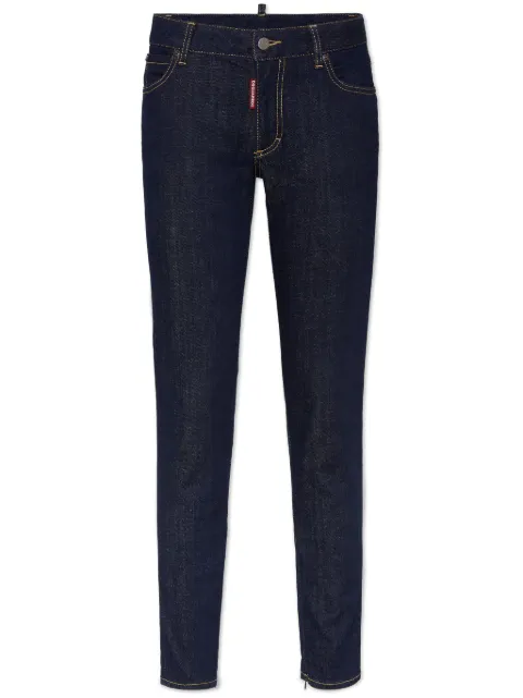 DSQUARED2 contrast-stitching skinny jeans 