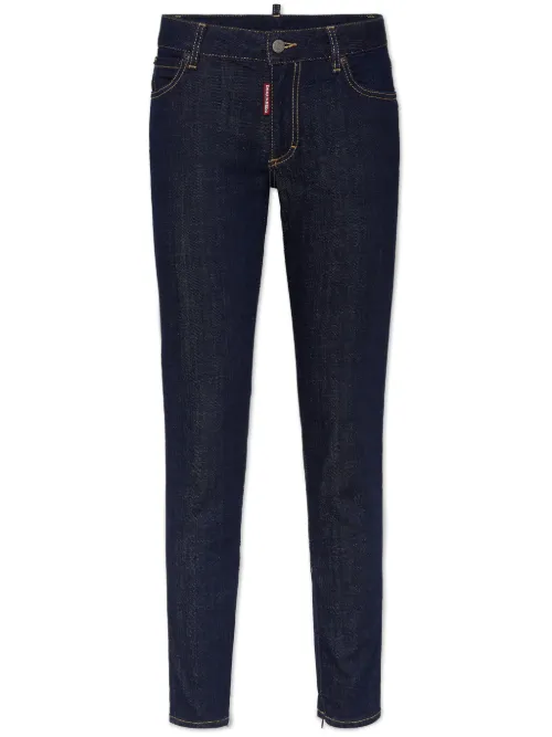 Jean skinny à surpiqûres contrastantes - DSQUARED2 - Modalova