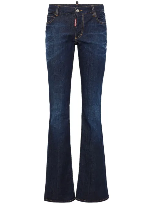 Jean évasé à teinture foncée - DSQUARED2 - Modalova
