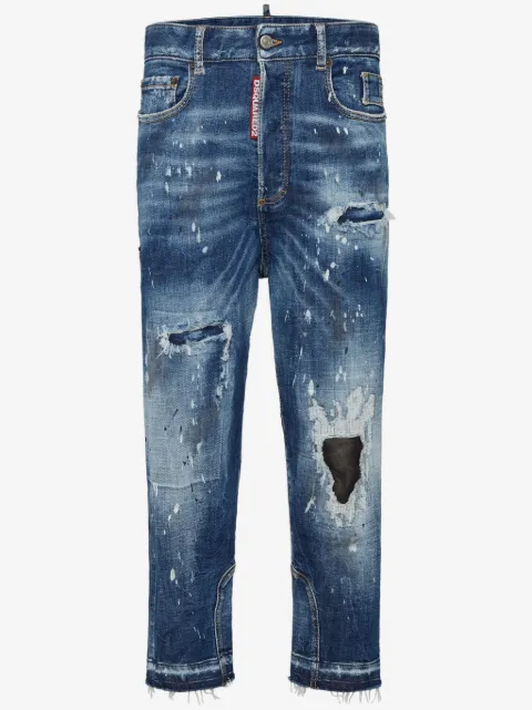 DSQUARED2 ripped-detail jeans 