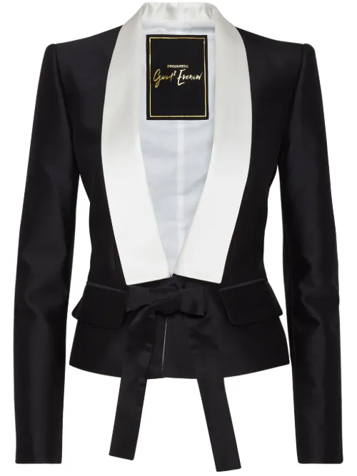 Veste en coton à détail de nœud - DSQUARED2 - Modalova