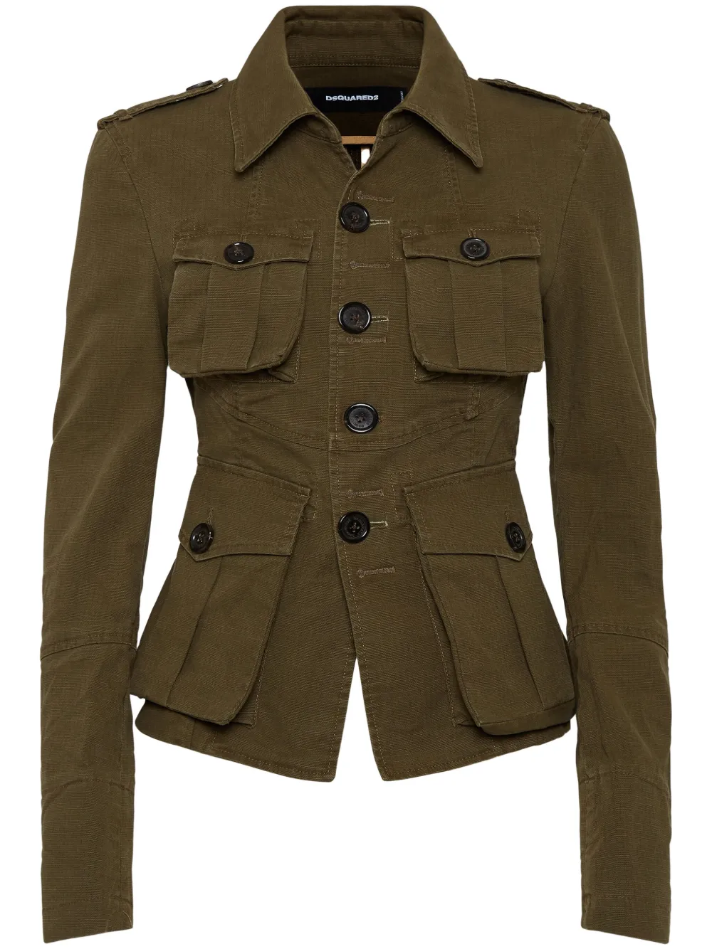 DSQUARED2 chamarra con cuello | marrón | Image 1