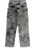 Garment workshop washed jeans - Black