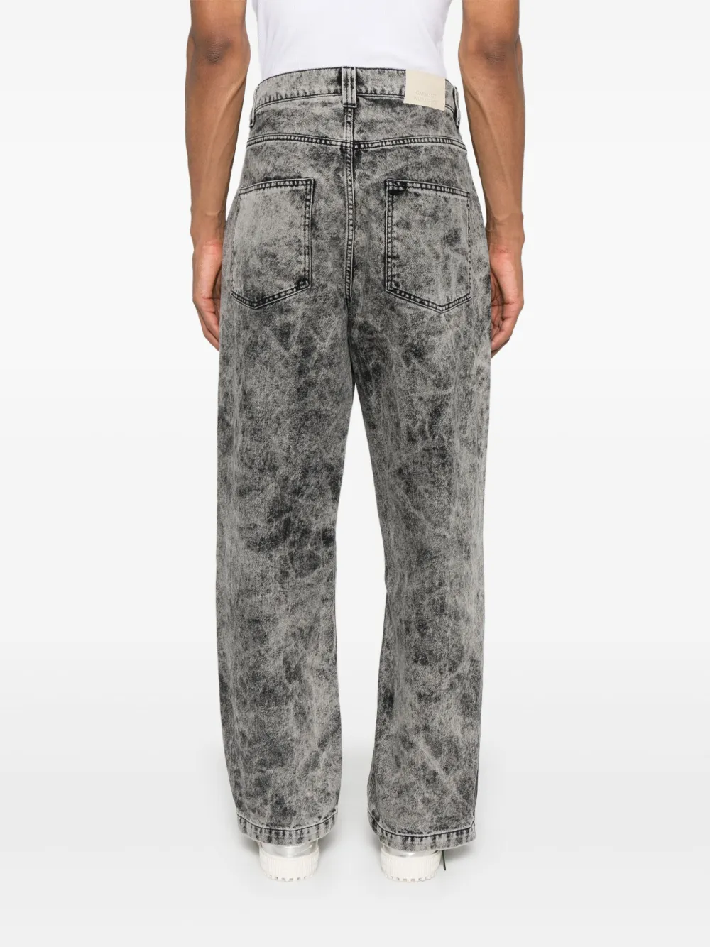 Garment workshop Jeans met wassing Zwart
