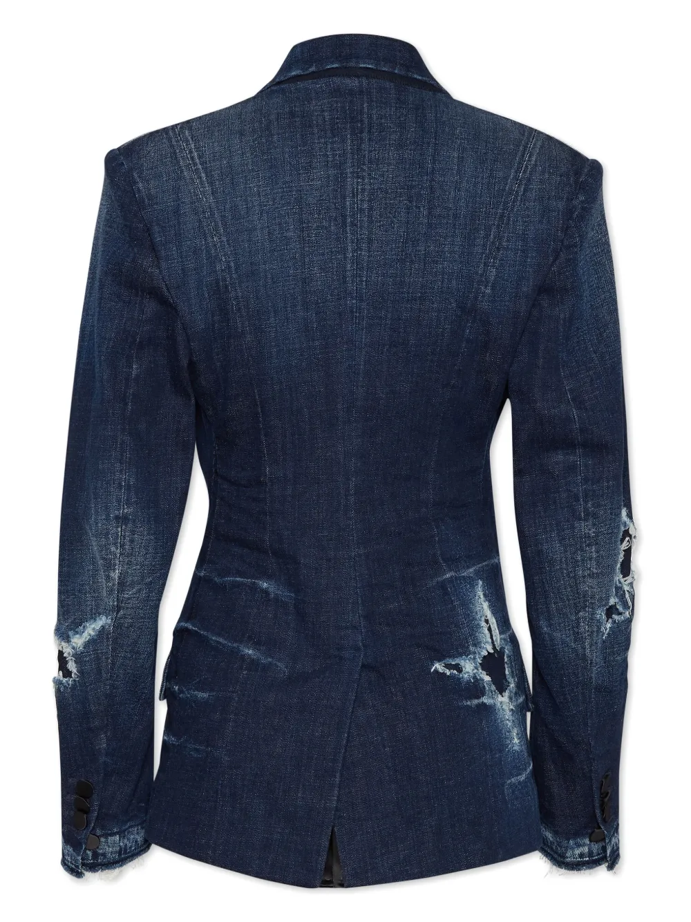 DSQUARED2 distressed denim blazer | Blazers | Image 2