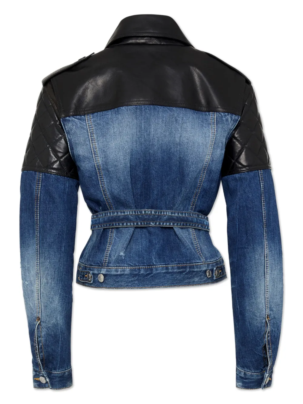 DSQUARED2 Giacca denim con inserti | Giacche denim | Image 2