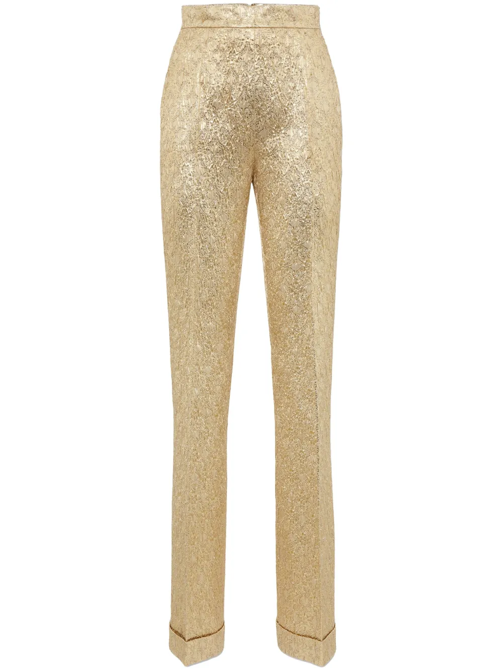 DSQUARED2 Broek met metallic-effect Goud