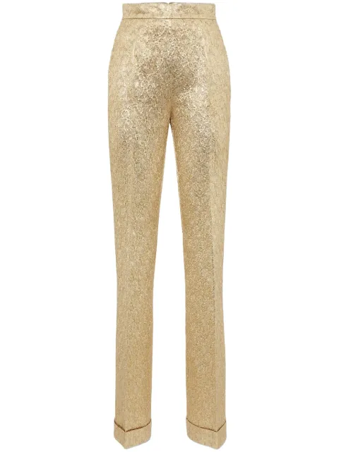 DSQUARED2 metallic trousers