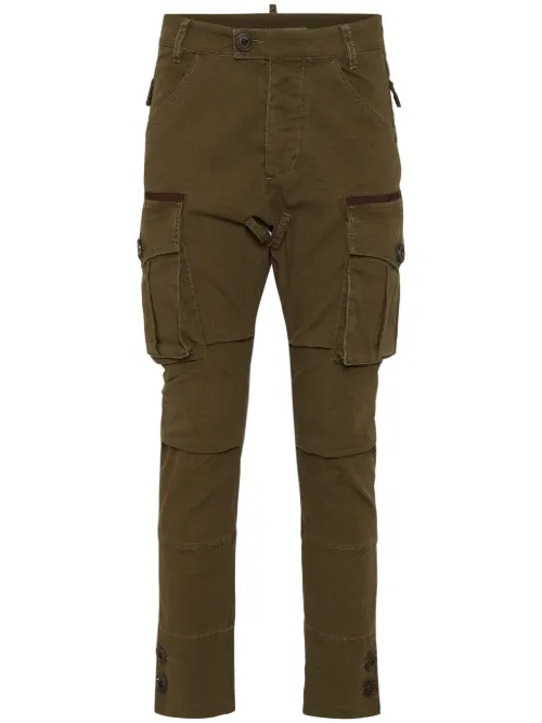 Pantalon droit à poches cargo - DSQUARED2 - Modalova