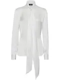 DSQUARED2 Paris Bow shirt - White