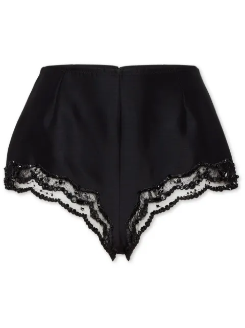 DSQUARED2 lace trim shorts 