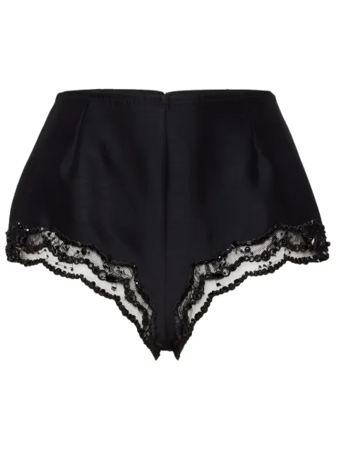 DSQUARED2 lace trim shorts 