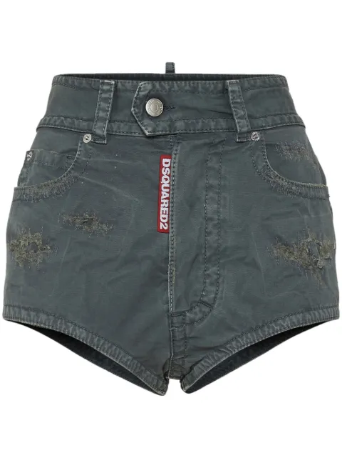 DSQUARED2 high-rise denim shorts 