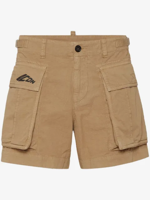 DSQUARED2 Icon-print cargo shorts