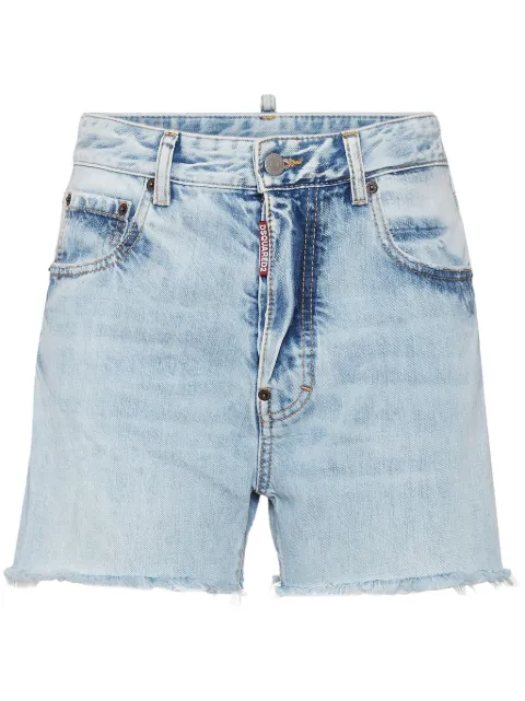 DSQUARED2 shorts de mezclilla con cinco bolsillos