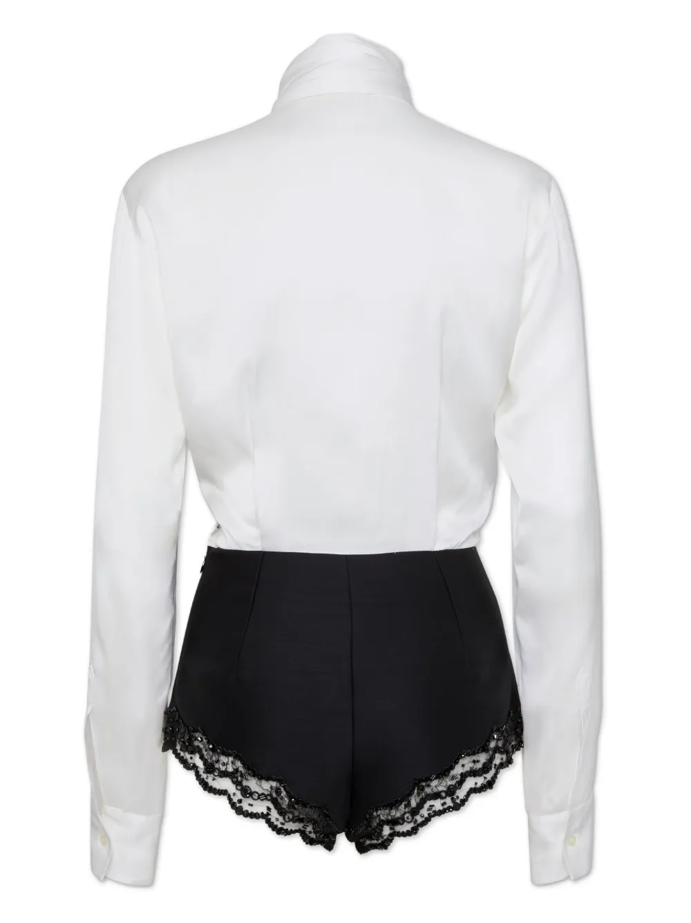 DSQUARED2 Tweekleurige playsuit - Wit