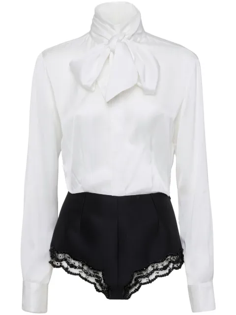 DSQUARED2 two-tone playsuit