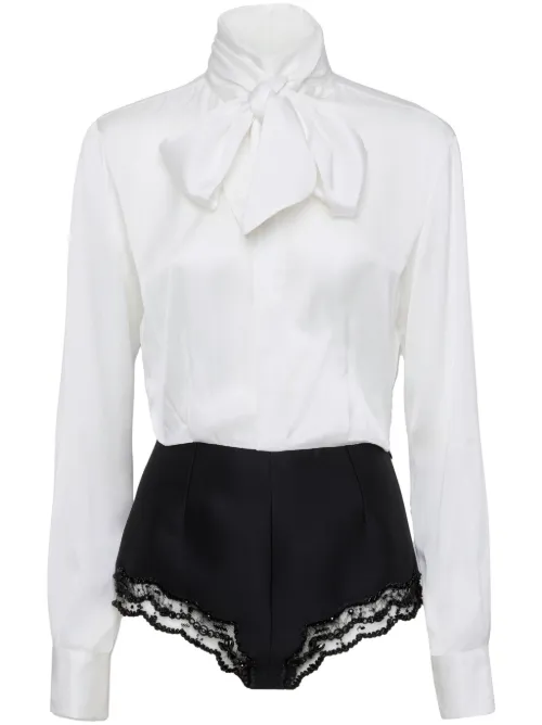 Combishort à design bicolore - DSQUARED2 - Modalova