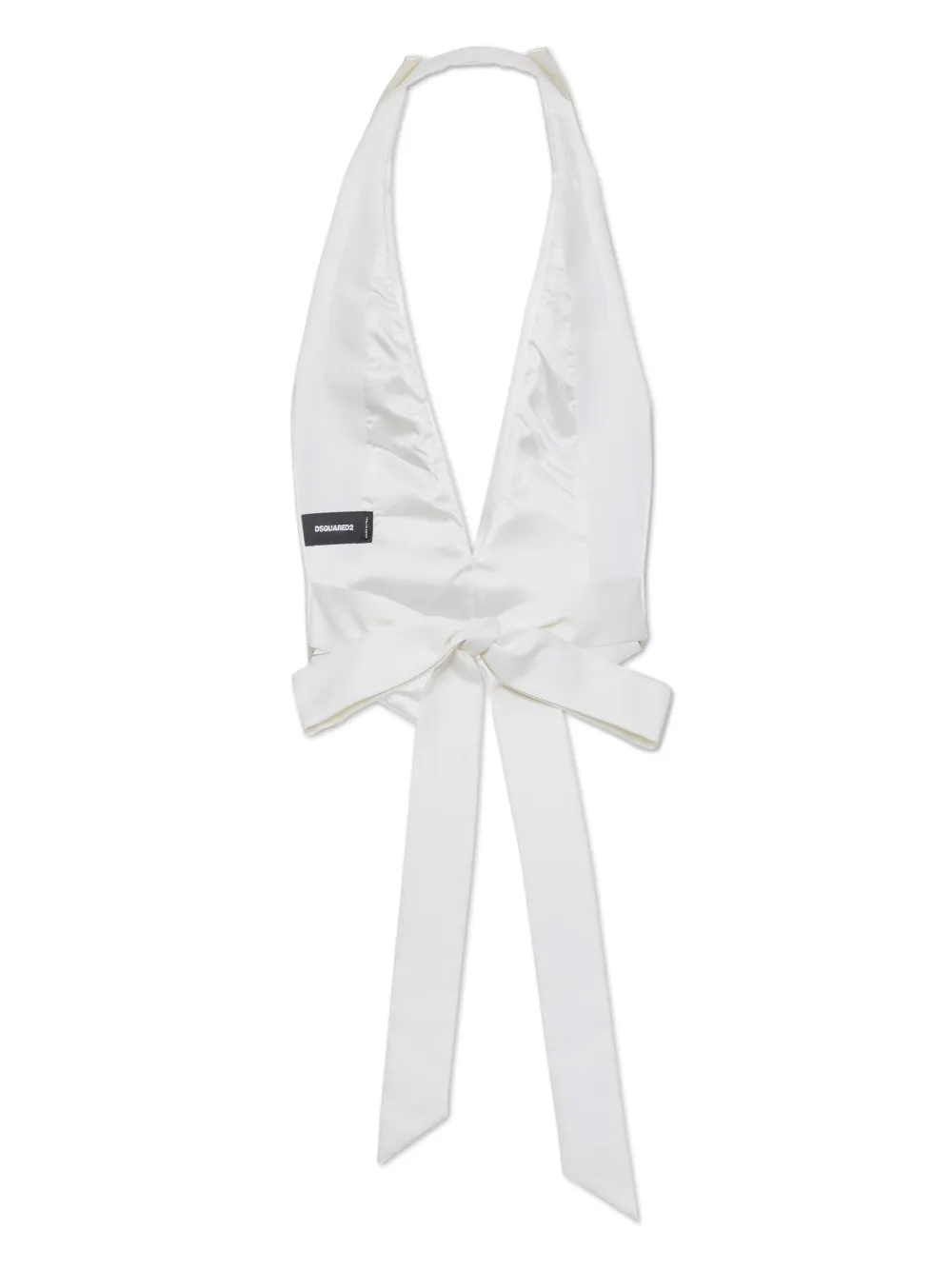 DSQUARED2 top con cuello halter | Chalecos y camisetas | Image 2