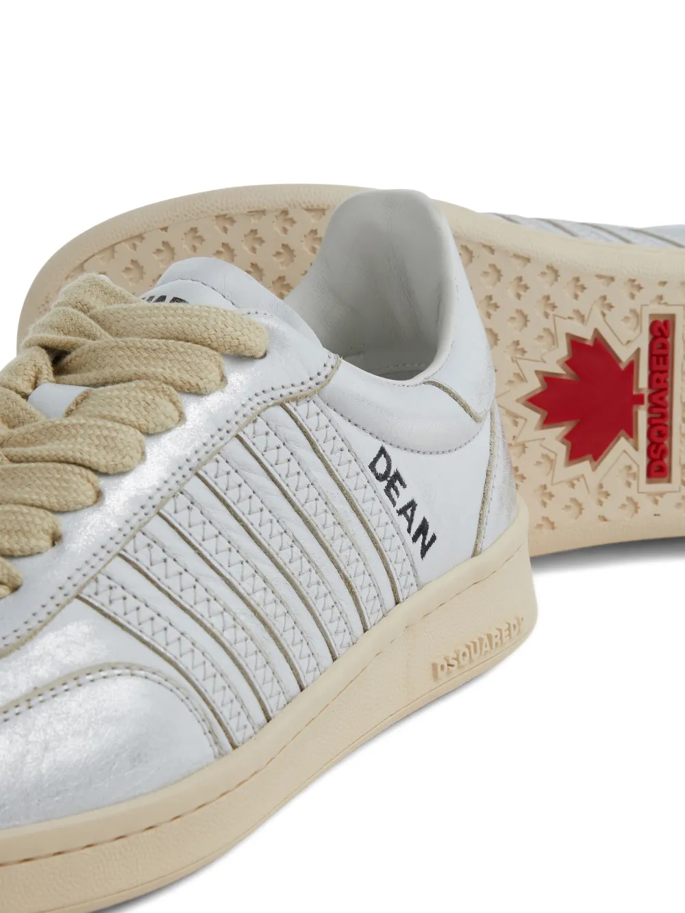 DSQUARED2 Boxer sneakers Silver